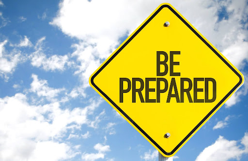 be prepared sign | hoa emergency preparedness